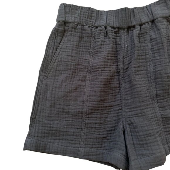 MADEWELL Gray Cotton Blend High Rise Shorts Sz XS NEW with tags - Picture 2 of 4